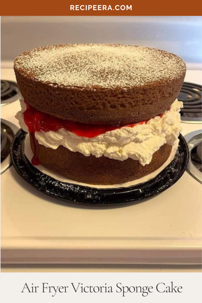 Air Fryer Victoria Sponge Cake Recipeera