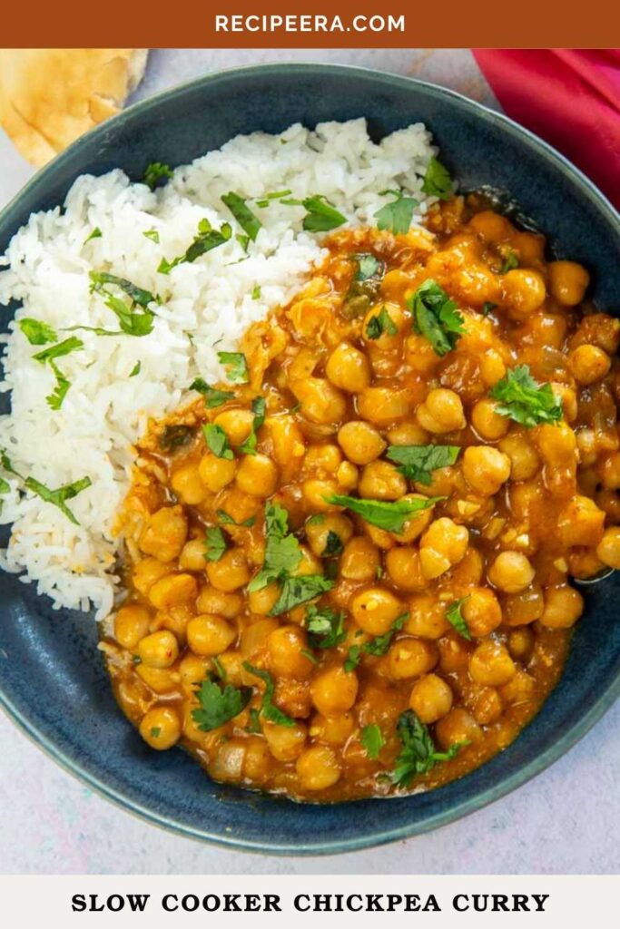 Slow Cooker Chickpea Curry