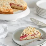 Keto Raspberry Cream Cheese Coffee Cake