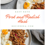 Easy Keto Pork and Radish Hash Recipe