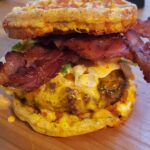 Homemade Keto Chaffle Burger Recipe