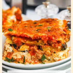 Air Fryer Zucchini Lasagna