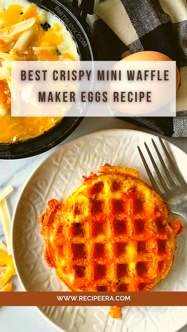 Best Crispy Mini Waffle Maker Eggs Recipe