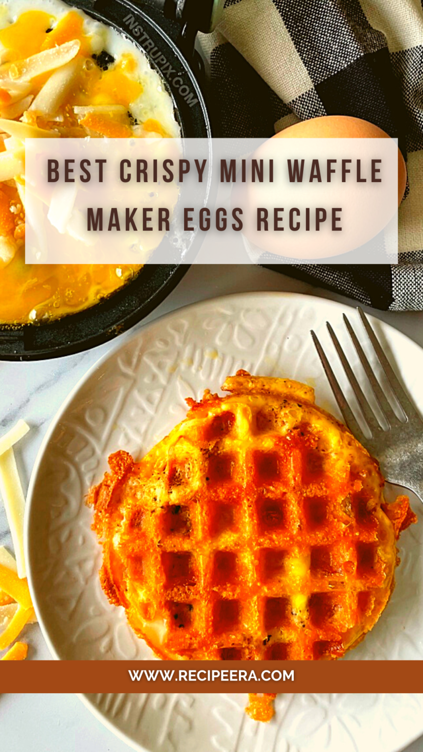 Best Crispy Mini Waffle Maker Eggs Recipe Recipeera