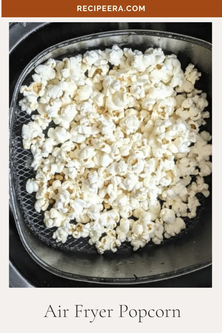 Air Fryer Popcorn Recipe