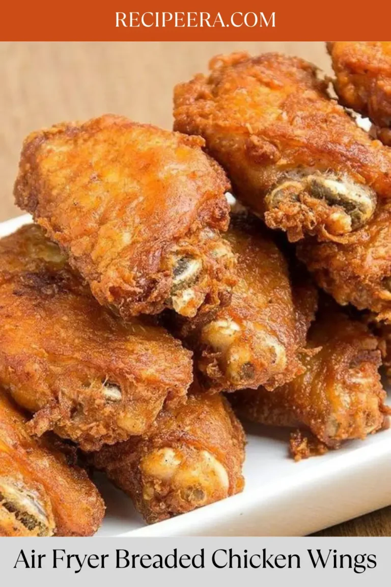 Air Fryer Breaded Chicken Wings