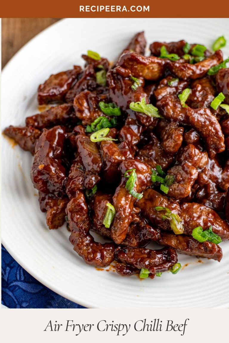 Air Fryer Crispy Chilli Beef Recipeera