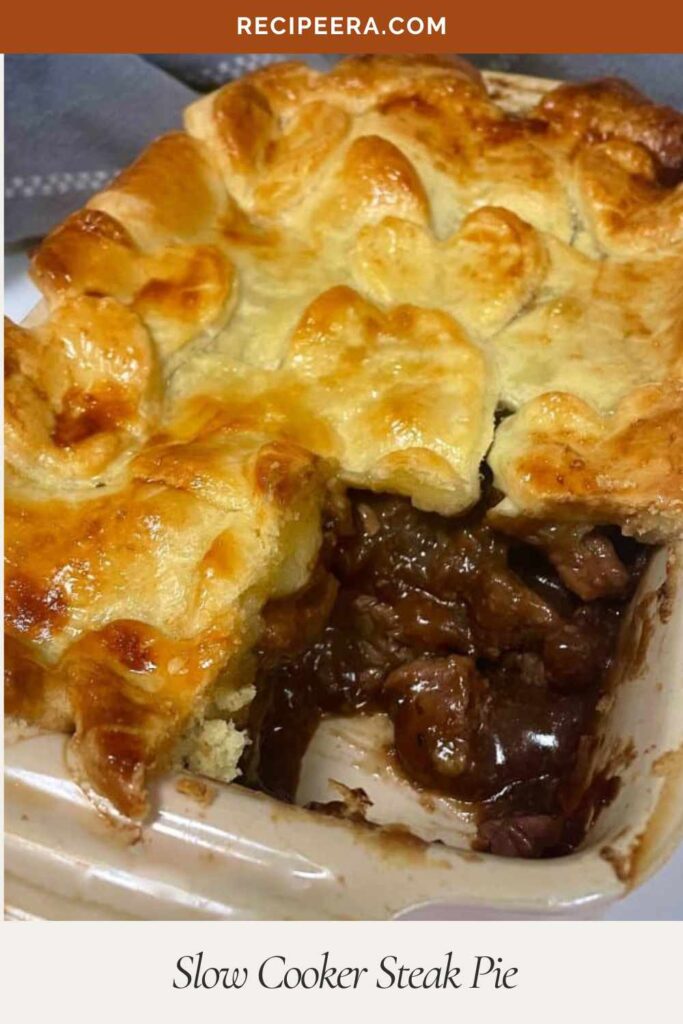 Slow Cooker Steak Pie Recipeera