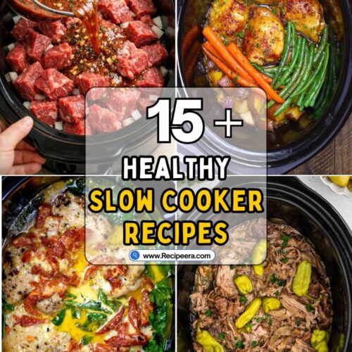 15+ Healthy Slow Cooker Recipes for Easy & Nutritious Weeknight Meals