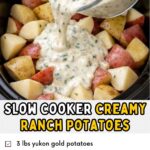 Slow Cooker Creamy Ranch Potatoes