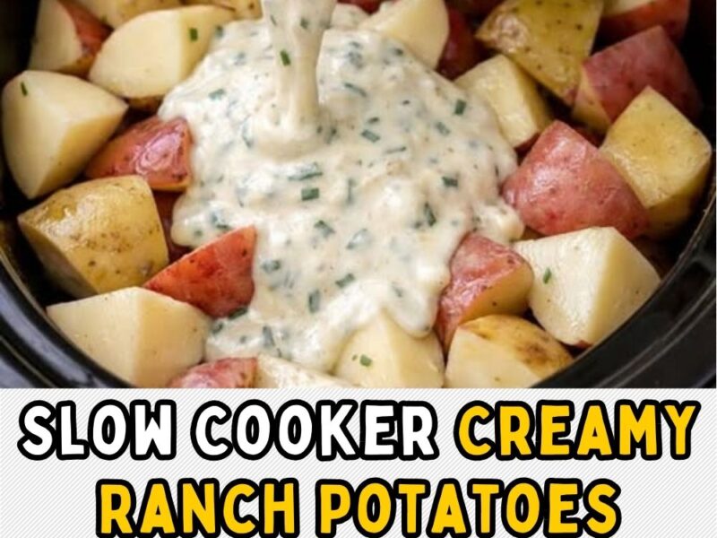 Slow Cooker Creamy Ranch Potatoes