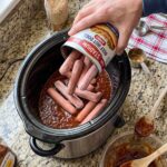 Slow Cooker Beef Hot Dogs