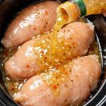 3 Ingredient Slow Cooker Italian Chicken